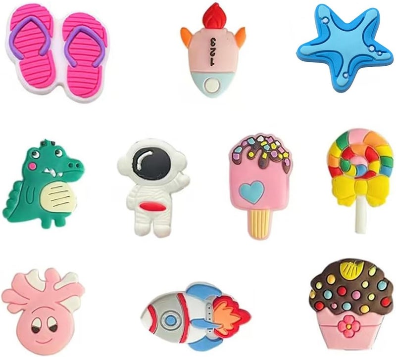 BOWNDY Animals Shoe Charms for Clog Shoes,Random Bulk Cute Girly Decoration Pin Charms for Men Women - Image 5